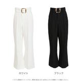 バックルベルト付きフレアパンツ | JULIA BOUTIQUE | 詳細画像2