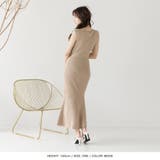 リボン付き金ボタンマーメイドニットワンピース | JULIA BOUTIQUE | 詳細画像9