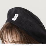 Bロゴ付きサマーベレー帽  | JULIA BOUTIQUE | 詳細画像6 