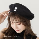 Bロゴ付きサマーベレー帽  | JULIA BOUTIQUE | 詳細画像1 