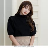 バルーンスリーブタートルネックニットトップス | JULIA BOUTIQUE | 詳細画像8