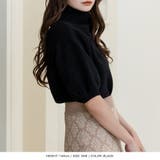 バルーンスリーブタートルネックニットトップス | JULIA BOUTIQUE | 詳細画像10