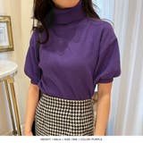 バルーンスリーブタートルネックニットトップス | JULIA BOUTIQUE | 詳細画像17