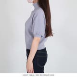 バルーンスリーブタートルネックニットトップス | JULIA BOUTIQUE | 詳細画像32
