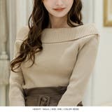 オフショルダーリブニットトップス | JULIA BOUTIQUE | 詳細画像17