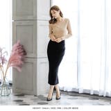 ワイドVネックリブニットトップス | JULIA BOUTIQUE | 詳細画像8