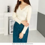 ワイドVネックリブニットトップス | JULIA BOUTIQUE | 詳細画像12