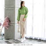 スリット入りフェイクレザータイトスカート | JULIA BOUTIQUE | 詳細画像17