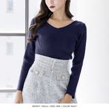 前後2WAYネックパーソナルカラーリブニットトップス [22613 レディース | JULIA BOUTIQUE | 詳細画像17 