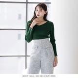 前後2WAYネックパーソナルカラーリブニットトップス [22613 レディース | JULIA BOUTIQUE | 詳細画像32 