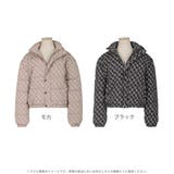 JBモノグラム柄中綿ダウン風ショートジャケット [22614 ショートコート | JULIA BOUTIQUE | 詳細画像2 