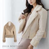 フェイクムートンライダースジャケット | JULIA BOUTIQUE | 詳細画像1