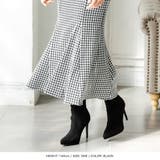 千鳥格子柄ハイウエストマーメイドスカート | JULIA BOUTIQUE | 詳細画像6