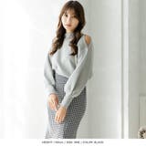 千鳥格子柄ハイウエストマーメイドスカート | JULIA BOUTIQUE | 詳細画像7