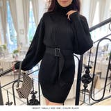ウエストマークタートルネックニットワンピース | JULIA BOUTIQUE | 詳細画像6