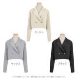 クロップドテーラードジャケット | JULIA BOUTIQUE | 詳細画像2