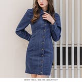 デニムミニ丈タイトワンピース | JULIA BOUTIQUE | 詳細画像11