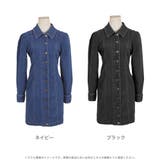 デニムミニ丈タイトワンピース | JULIA BOUTIQUE | 詳細画像2