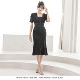 選べる2丈 パワショルデニムマーメイドワンピース | JULIA BOUTIQUE | 詳細画像8