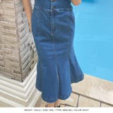 選べる2丈 パワショルデニムマーメイドワンピース | JULIA BOUTIQUE | 詳細画像20
