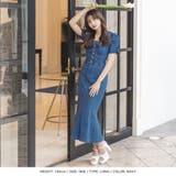選べる2丈 パワショルデニムマーメイドワンピース | JULIA BOUTIQUE | 詳細画像21