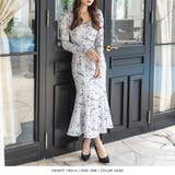 ラインフラワークロップド丈トップス+マーメイドワンピース | JULIA BOUTIQUE | 詳細画像9