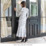 ラインフラワークロップド丈トップス+マーメイドワンピース | JULIA BOUTIQUE | 詳細画像11