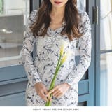 ラインフラワークロップド丈トップス+マーメイドワンピース | JULIA BOUTIQUE | 詳細画像14