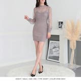 選べる2丈 レースドッキングタイトニットワンピース | JULIA BOUTIQUE | 詳細画像14