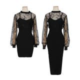 選べる2丈 レースドッキングタイトニットワンピース | JULIA BOUTIQUE | 詳細画像28