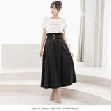 インナーパンツ付きスリットロングスカート | JULIA BOUTIQUE | 詳細画像5