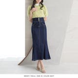 S~Lサイズ 3連ボタンハイウエストデニムマーメイドスカート | JULIA BOUTIQUE | 詳細画像16