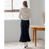 S~Lサイズ 3連ボタンハイウエストデニムマーメイドスカート | JULIA BOUTIQUE | 詳細画像18