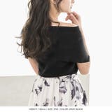 デコルテオープンノースリーブニットトップス/23063 | JULIA BOUTIQUE | 詳細画像7
