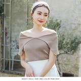 デコルテオープンノースリーブニットトップス/23063 | JULIA BOUTIQUE | 詳細画像16