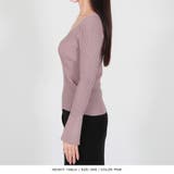 ベルスリーブVネックリブニットトップス | JULIA BOUTIQUE | 詳細画像18