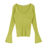 ベルスリーブVネックリブニットトップス | JULIA BOUTIQUE | 詳細画像26