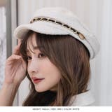 チェーン付きジュート風キャスケット  | JULIA BOUTIQUE | 詳細画像9 