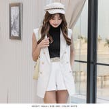 チェーン付きジュート風キャスケット  | JULIA BOUTIQUE | 詳細画像13 