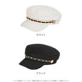 チェーン付きジュート風キャスケット  | JULIA BOUTIQUE | 詳細画像2 