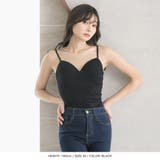 MLサイズ Vネックカップ付きキャミソールインナー | JULIA BOUTIQUE | 詳細画像7