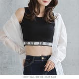 裾ロゴクロップド丈ノースリーブニットトップス | JULIA BOUTIQUE | 詳細画像10