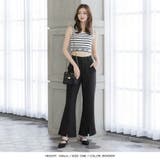 裾ロゴクロップド丈ノースリーブニットトップス | JULIA BOUTIQUE | 詳細画像12