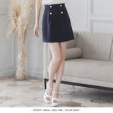 ゴールドボタン付き台形ミニスカート | JULIA BOUTIQUE | 詳細画像20