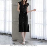 2丈から選べるボタン付きノースリーブマーメイドニットワンピース | JULIA BOUTIQUE | 詳細画像5