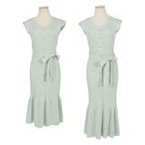 2丈から選べるボタン付きノースリーブマーメイドニットワンピース | JULIA BOUTIQUE | 詳細画像35