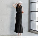 クロシェ編みカシュクールニットマーメイドワンピース | JULIA BOUTIQUE | 詳細画像6