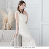 クロシェ編みカシュクールニットマーメイドワンピース | JULIA BOUTIQUE | 詳細画像8