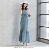 クロシェ編みカシュクールニットマーメイドワンピース | JULIA BOUTIQUE | 詳細画像18