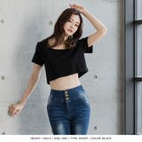 2丈から選べるスクエアネックTシャツ | JULIA BOUTIQUE | 詳細画像5